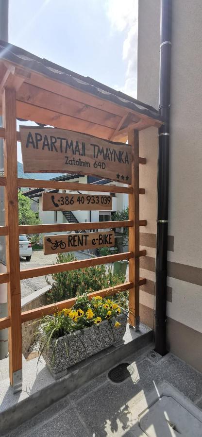 Apartmaji Tmaynka Толмин Екстериор снимка